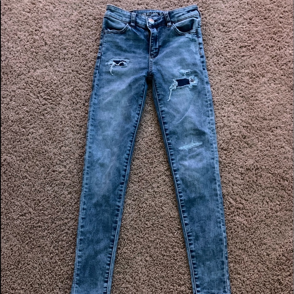 ripped skinny jeans